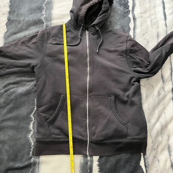 Old Navy Men's Thick Zip-Up Sweater/Hoodie - Picture 4 of 5